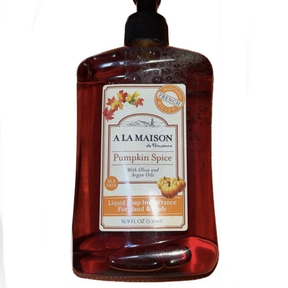 A La Maison de Provence | French Liquid Hand
Soap | Pumpkin Spice 16.9 fl. oz.
